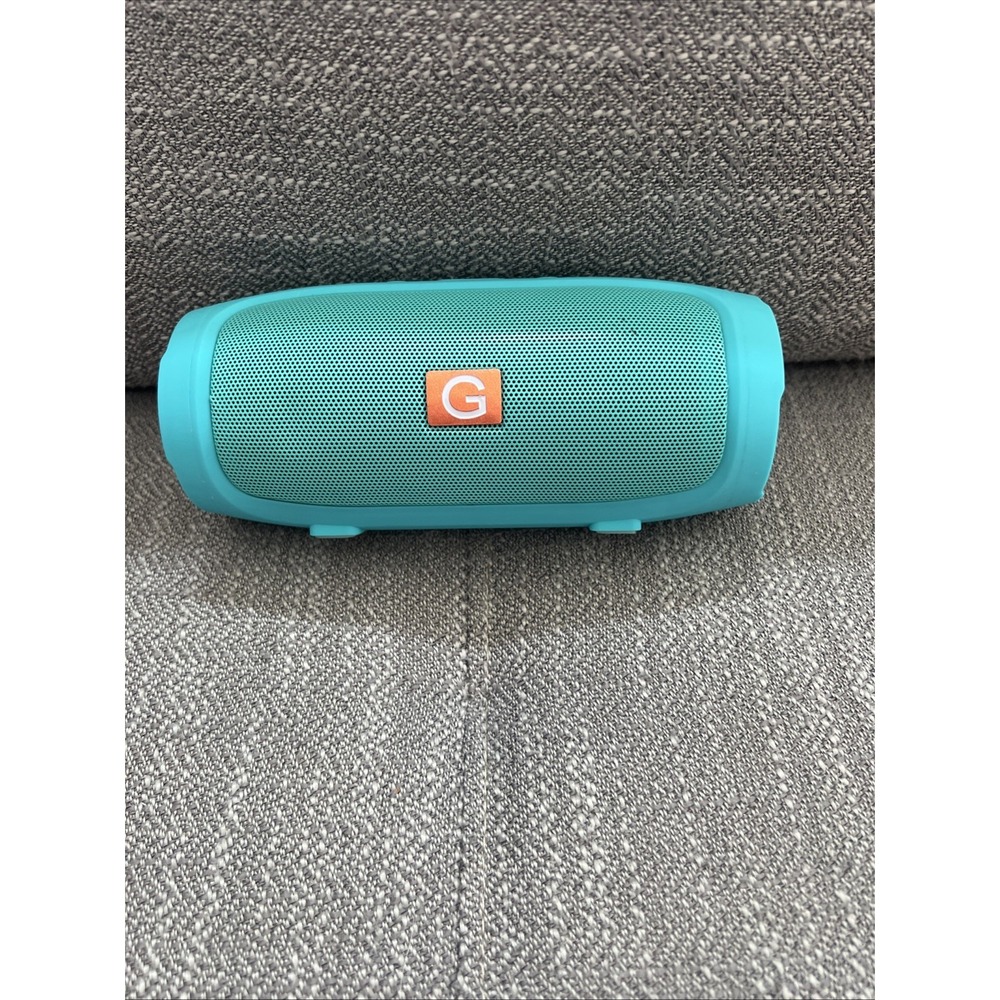 Mini Portable Unbranded Bluetooth Speaker Wireless Teal Preowned Working